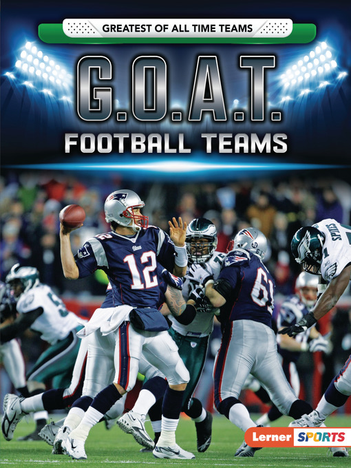 Title details for G.O.A.T. Football Teams by Joe Levit - Wait list